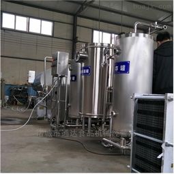 200L牛奶全套加工設(shè)備 奶吧用殺菌機(jī)解決方案